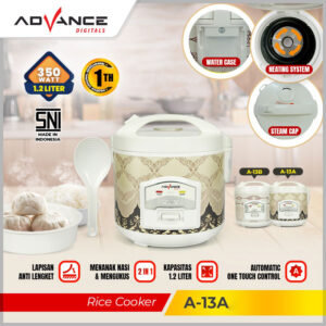 Advance Rice Cooker Magic Com Penanak Nasi 1.2L Batik A-13 A