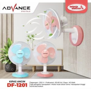 Kipas Angin Meja - Desk Fan Advance Df-1201 12 Inch