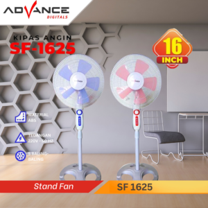 Advance Sf-1625 Kipas Angin Berdiri Stand Fan 16 Inch 5 Baling Sf 1625
