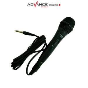 Advance Mic-885 Single Profesional Dynamic Microphone Speaker Mic Kabel