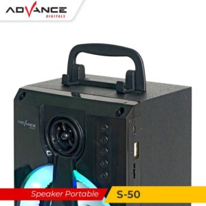 Advance S-50 Speaker Bluetooth Portable Karoke Plus Mic 5 Inch