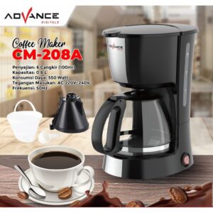 Alat Pembuat Kopi Advance Cm-208A Coffee Maker