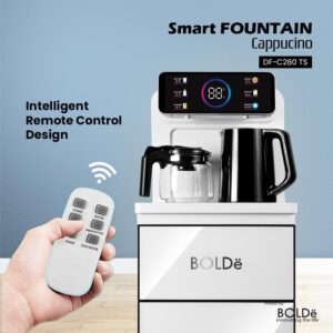 Bolde Smart Fountain Cappucino Galon Bawah Dispenser Led Display Touch Screen Dingin Normal
