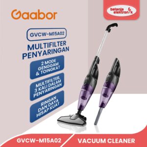 Gaabor Vacuum Cleaner 2 In 1 Portable Gvcw-M15A02 Penyedot Debu Lantai Karpet 1.5 Liter Daya Hisap Kuat