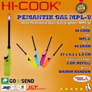 Pemantik / Gas Lighter Hi-Cook Mpl-U