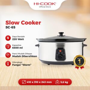 Hi-Cook Slow Cooker 6.5L Sc-65
