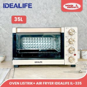 Idealife Oven Listrik Air Fryer Kapasitas 35 Liter Il-335