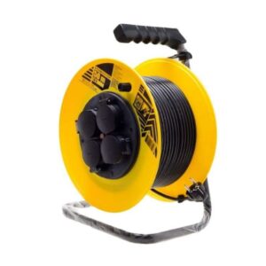 Kenmaster Kabel Roll 50 Meter 10A Sni - Kabel Rol Box 4 Lubang 50M