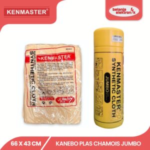 Kanebo Serbaguna Kenmaster Plas Chamois Jumbo Lap Mobil Motor 66 X 43 Cm Kain Sintetis Serat