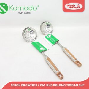 Komodo Serok Brownies 7 Cm Irus Bolong Tirisan Sup Sayuran