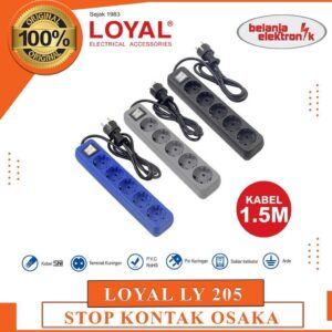 Stop Kontak Loyal Ly 205 Extension Socket Osaka 5