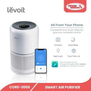 Levoit Core 300S Smart Wifi Air Purifier True Hepa Pembersih Udara