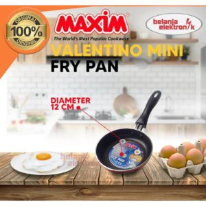 Wajan/Penggorengan Maxim Valentino Mini Fry Pan 12 Cm