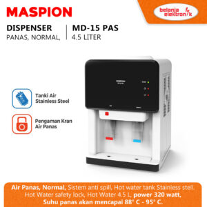 Maspion Dispenser Portable (Panas & Normal) 320 Watt Md-15 Pas
