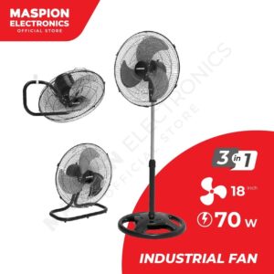 Kipas Angin Maspion Pw-451 Power Fan 18 Inch 3In1