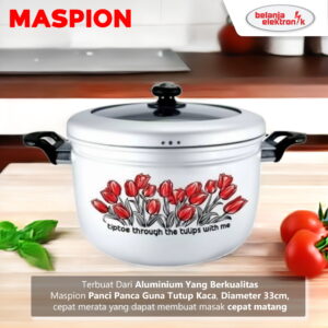 Maspion Panca Guna 33Cm Panci Dandang Kukus Langseng Nasi Steamer