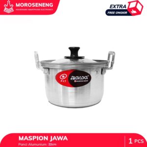 Maspion Panci Tinggi Tl 16 Cm Aluminium Jawa Panci Dandang 16 Cm