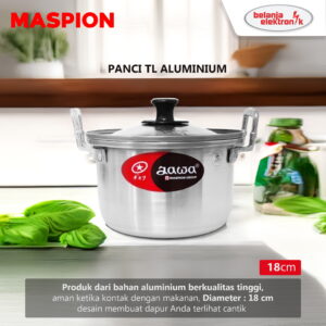 Maspion Panci Tl 18 Cm Aluminium Jawa Panci Dandang 18Cm Serbaguna