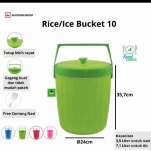 Maspion Termos Es/Nasi (Panas/Dingin) - Rice/Ice Bucket Usa 6