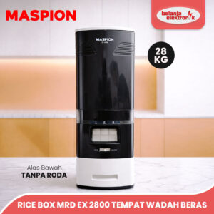 Maspion Rice Box Mrd Ex 2800 Tempat Wadah Penyimpanan Beras Kapasitas 28 Kg