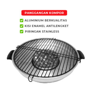 Maspion Panggangan Fancy Grill 33 Cm Roaster Panggang Sate Bbq