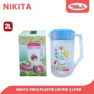 Magic Mug Nikita Teko Plastik Listrik 2 Liter Kettle Pemanas Air