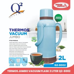 Thermos / Termos Air Panas Jumbo Vacuum Flask 2 Liter Q2-8002