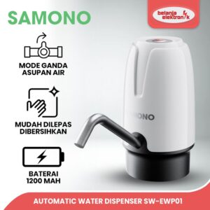 Samono Pompa Air Galon Elektrik Automatic Water Dispenser Sw-Ewp01