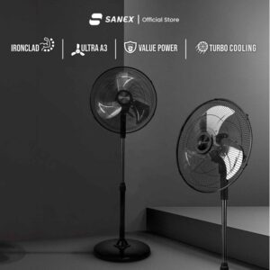 Sanex Kipas Angin Besi Ventus Lite Stand Fan 18’’ Ssf-1833 L