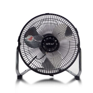 Sekai Hfn-950 Metal Floor Fan Kipas Angin Lantai Tornado 9'' Inch