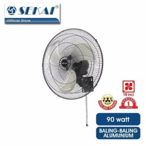 Kipas Angin Dinding Sekai Wall Fan 18 Inch Hwn 1858 Po Besi Tornado