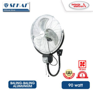 Sekai Kipas Angin Dinding Hwn 1860 Co Tornado Wall Fan 18 Inch