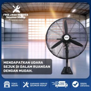 Kipas Angin Dinding Industri Sekai Industrial Wall Fan 20 Inch Iwf-2038