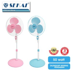 Sekai Kipas Angin Berdiri Stand Fan 16 Inch Tumpu Sfn 1610