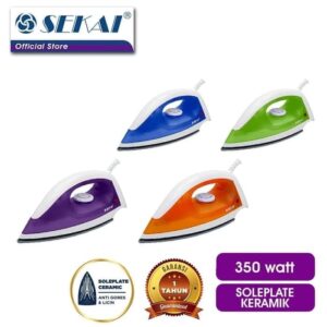 Setrika Listrik Sekai Di 886 Gosokan Anti Lengket