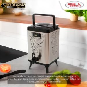 Vicenza Water Jug Dispenser Wadah Air 10 Liter Vsq-1000Wj