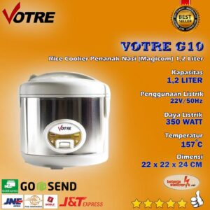Magic Com Rice Cooker Penanak Nasi Serbaguna Votre G-10