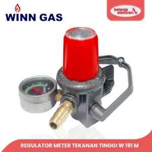 Winn Gas Regulator Tekanan Tinggi High Pressure W-191M Meter