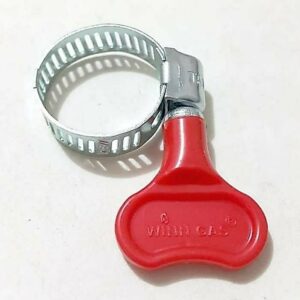 Klem Selang Hose Clamp Handle Merah Winn gas