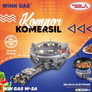 Kompor Gas Winn Gas W-5A Kompor Mawar Komersil Cor Restoran Tekanan Tinggi