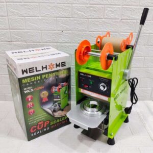 Cup Sealer Mesin Press Gelas Plastik 12-22 Oz 900Ml Welhome Wcs-C39N